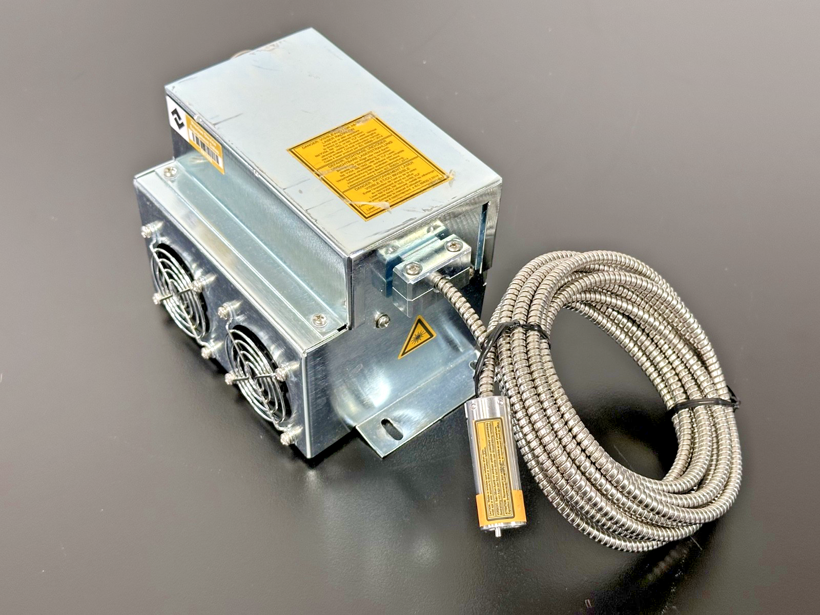 Spectra Physics 0129 56138 Laser Power Supply Module Assembly W/ Fiber Cable AS 3