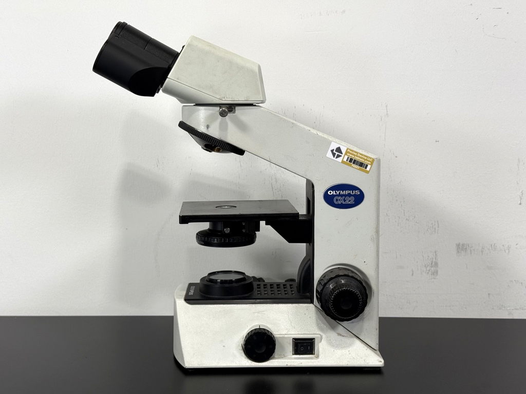 Olympus CX22RFS1 Binocular Microscope – Parts/Repair, Missing Eyepiece, No power4