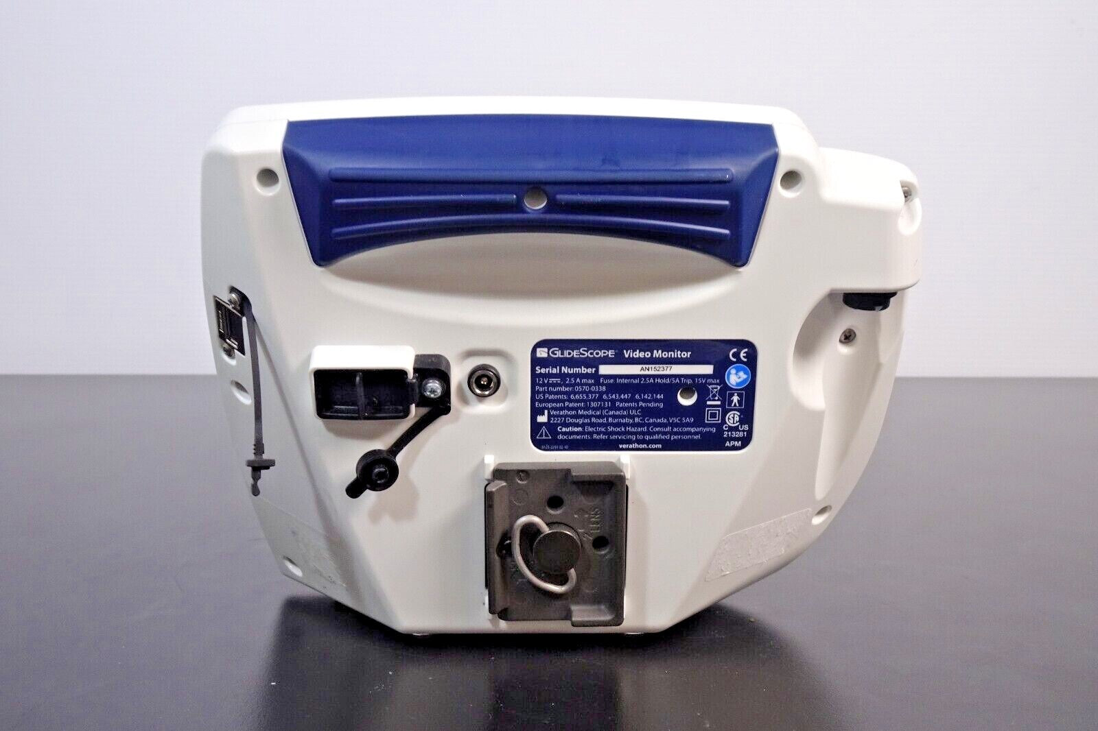 Verathon GlideScope Video Monitor AN152377 3