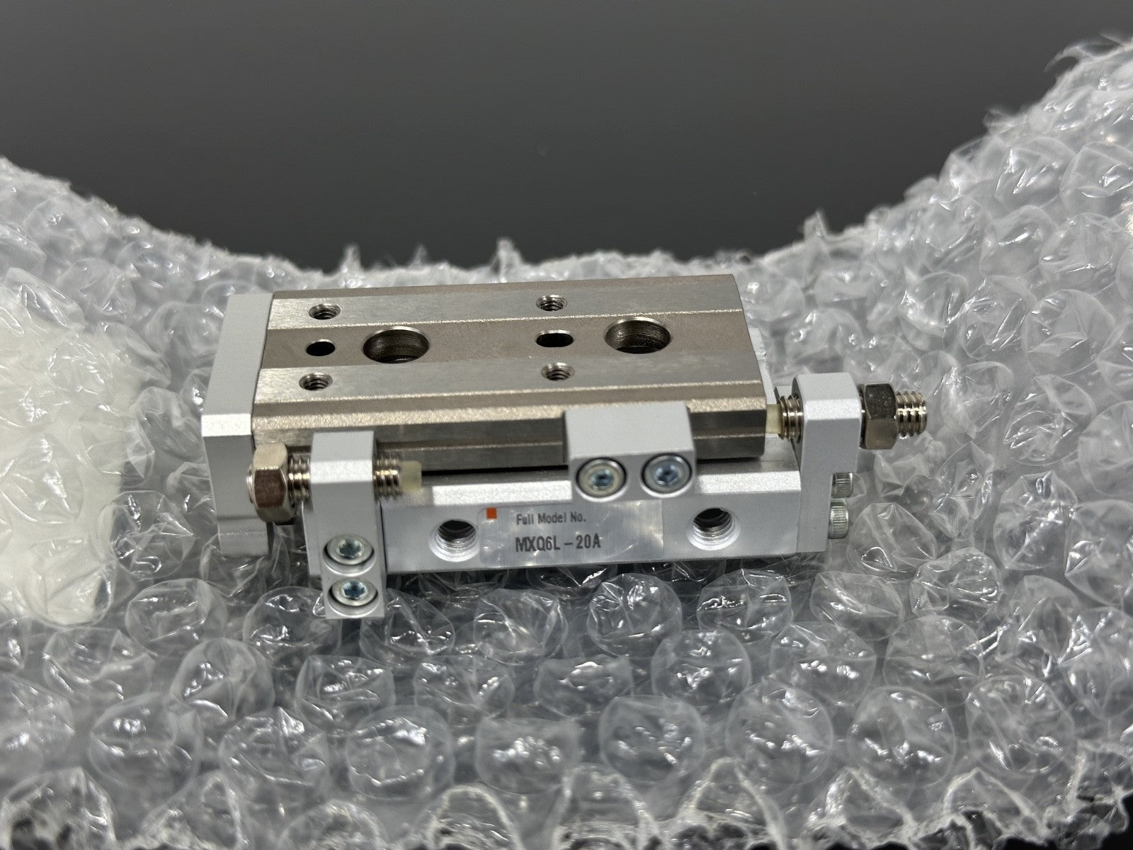 SMC MXQ6L 20A Slide Table Cylinder Stroke Adjust Pneumatic Actuator2