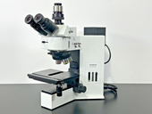 Olympus BX60MFS Trinocular Metallurgical Microscope w/5 MPlan Objectives Working1