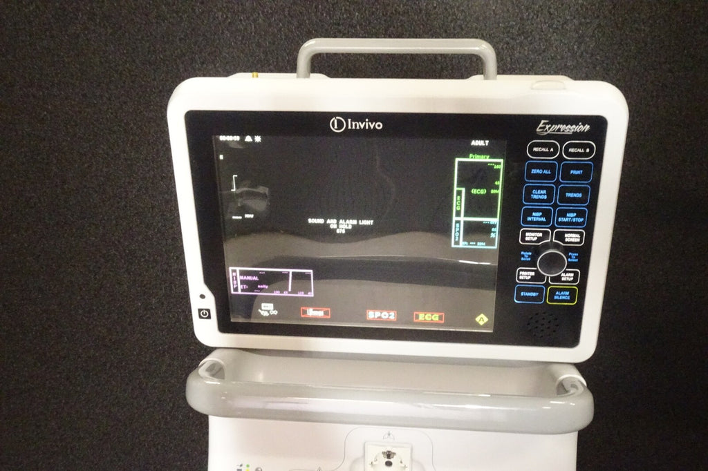 INVIVO Expression 453564099871 Patient Monitor wIth Rolling Stand9