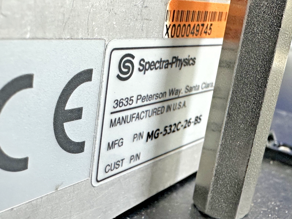 Spectra Physics MG 532C 26 BS Laser Module Assembly OEM Export May 20183