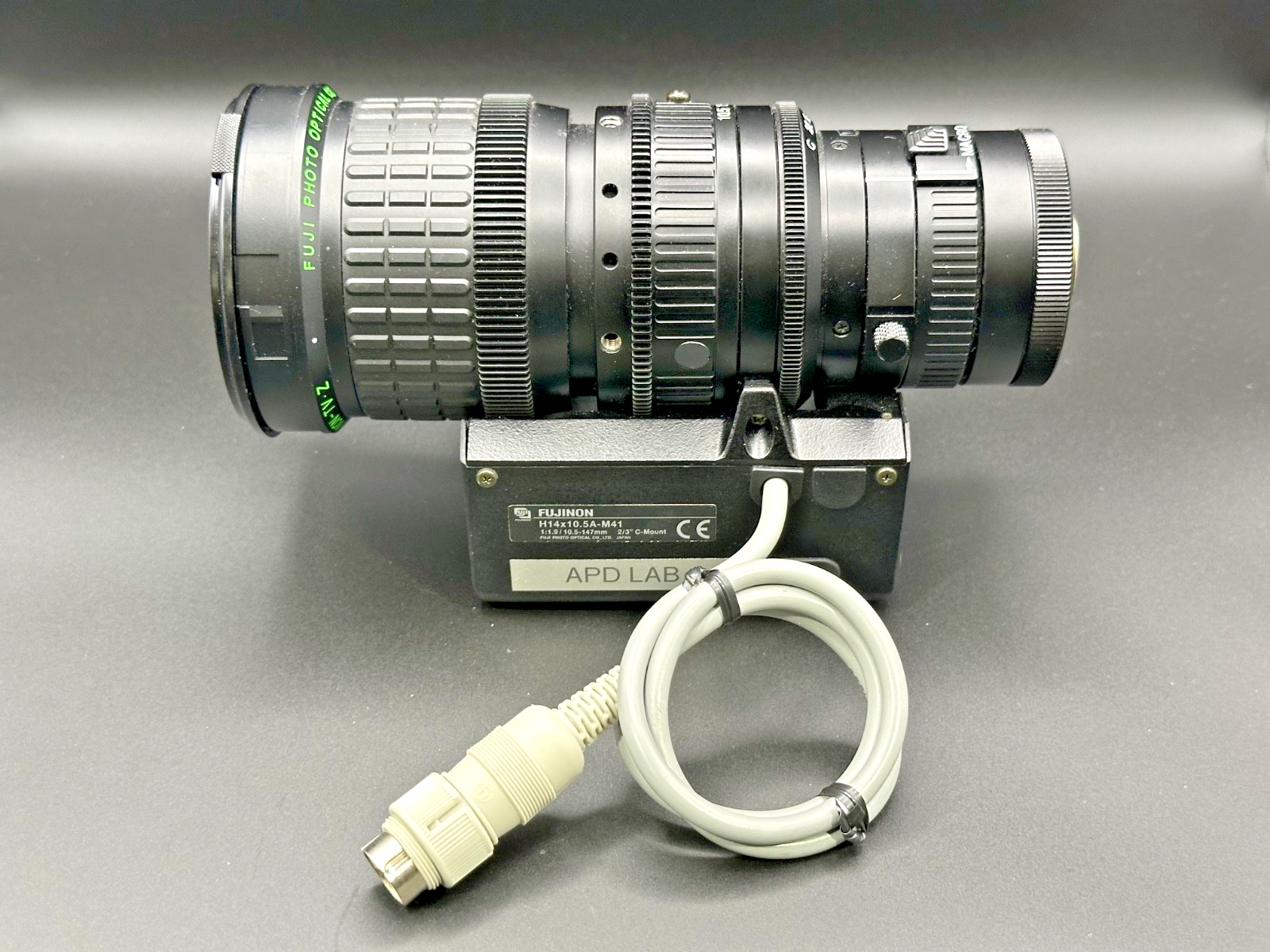 Fujinon H14x10.5A-M41 10.5-147mm 14x Motorized Zoom C-Mount Lens1