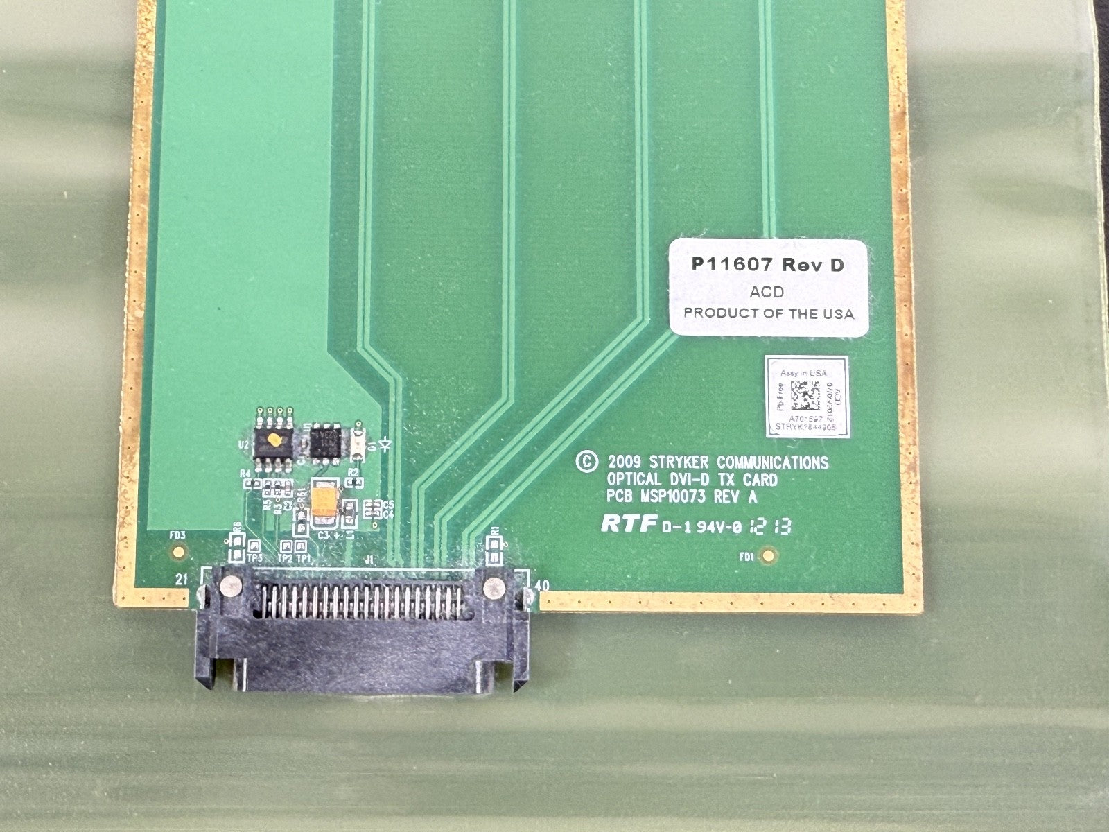 STRYKER COMMUNICATIONS DVI D TX CARD2