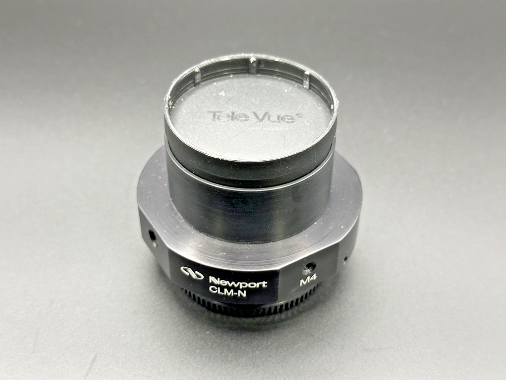 Newport CLM N Nikon Camera Lens Mount w/ Unidentified Optical Lens0