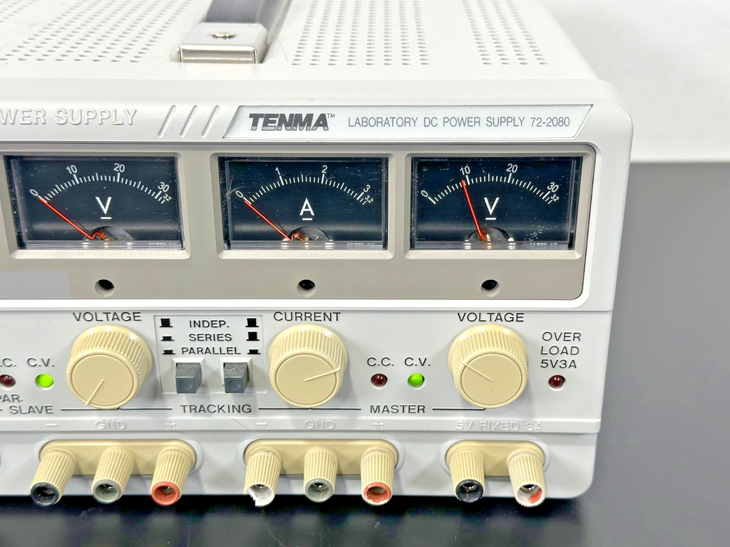 Tenma 72 2080 Triple Output DC Laboratory Power Supply 30V 3A Powers On Working2