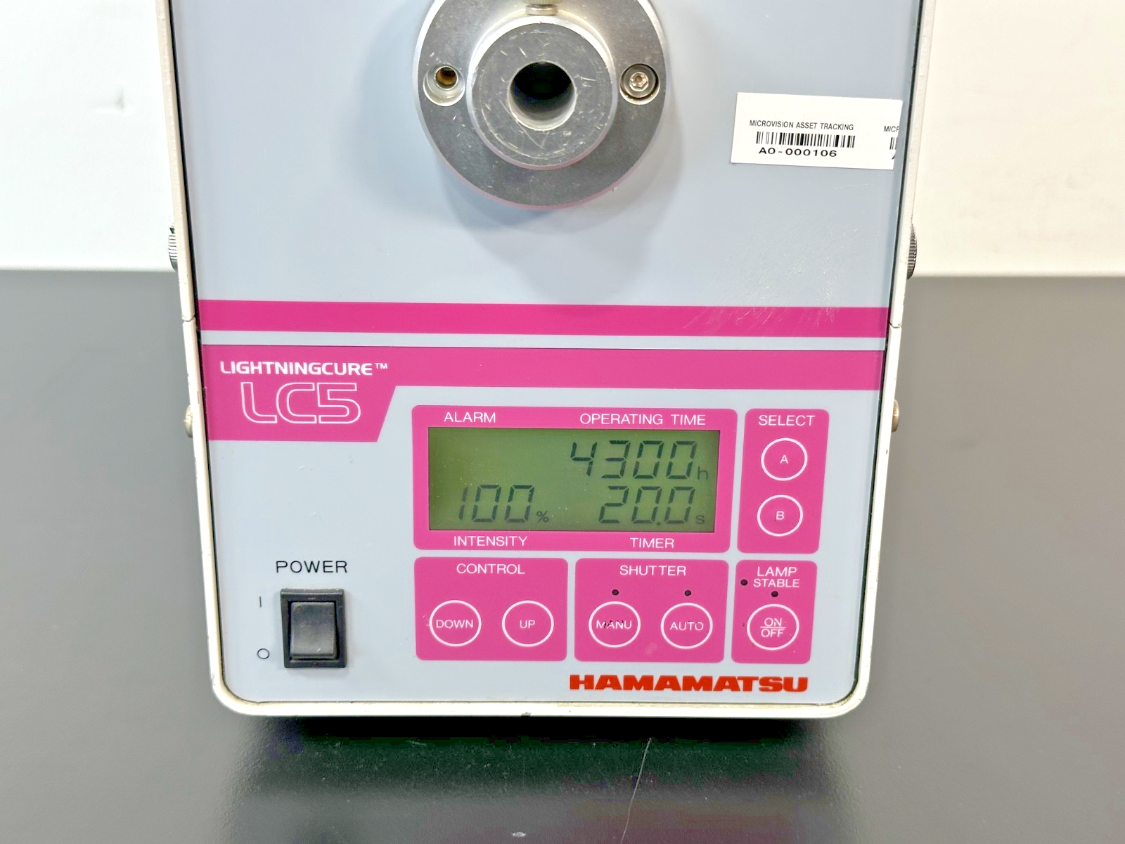 Hamamatsu Lightningcure LC5 L8388 01 UV Spot Light Source Powers On Working2