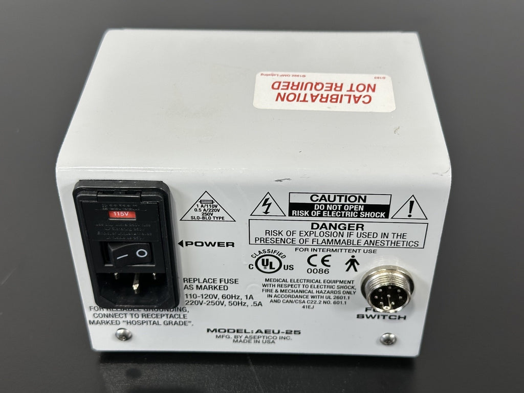 Aseptico AEU 25 Dental Electric Motor Control Unit Model AEU 25 Parts2