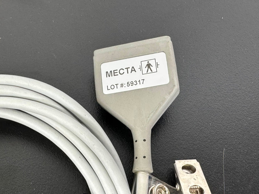 MECTA Safety Monitor Cable Part # 9010 0011 01 ECG EEG Trunk Lead Wire Gray2