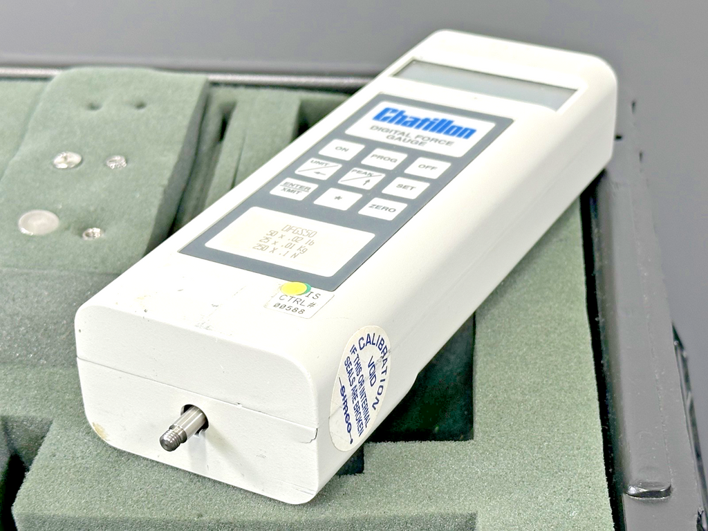 Chatillon DFGS50 50 lb Digital Force Gauge Incomplete Set w/ Case3
