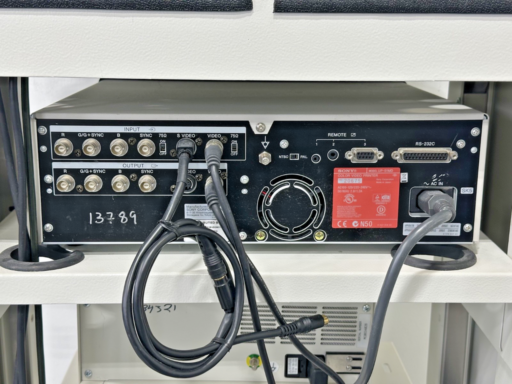 Karl Storz Xenon Nova 175 Telecam DX II Endoscopy Tower Cart Sony UP 51MD12