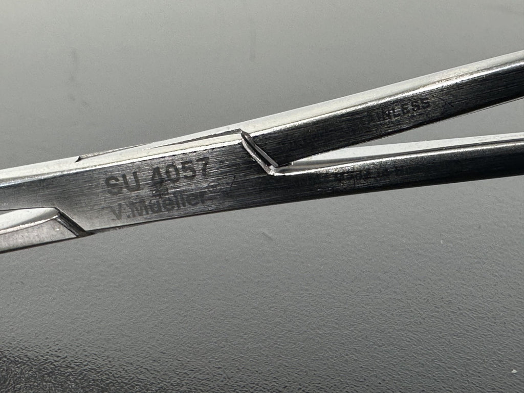 V. Mueller SU4057 Surgical Foerster Sponge Holding Forceps 9.5" Stainless3