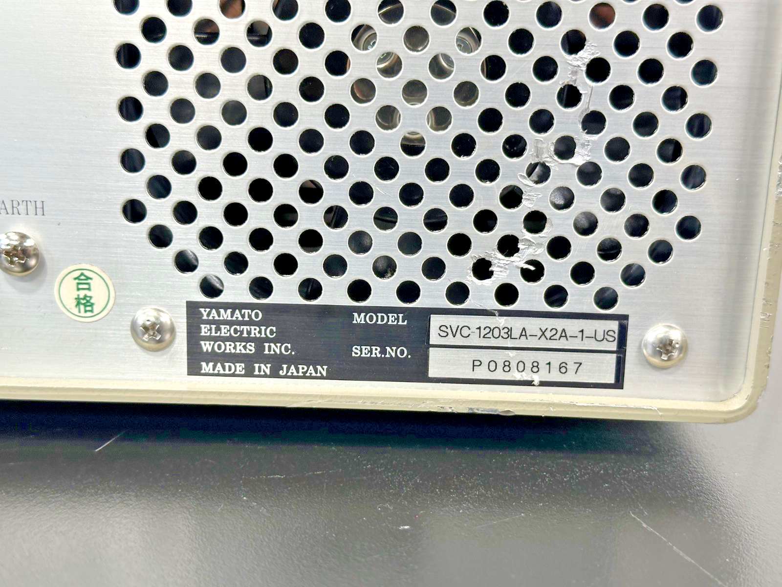 Yamato Cooltron SVC 1203LA X2A 1 US Power Source Controller Parts4