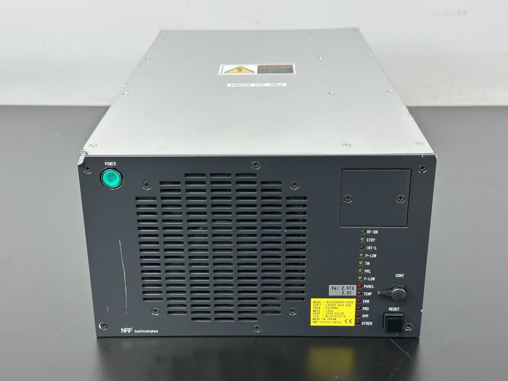 NRF Technologies NL055400KT 02XS RF Generator Power Supply 2kVA0