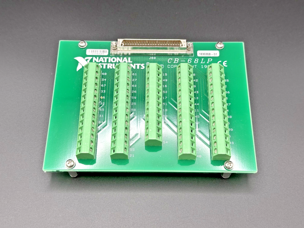 National Instruments CB 68LP 68 Pin Terminal Block 183030B 01 Working0