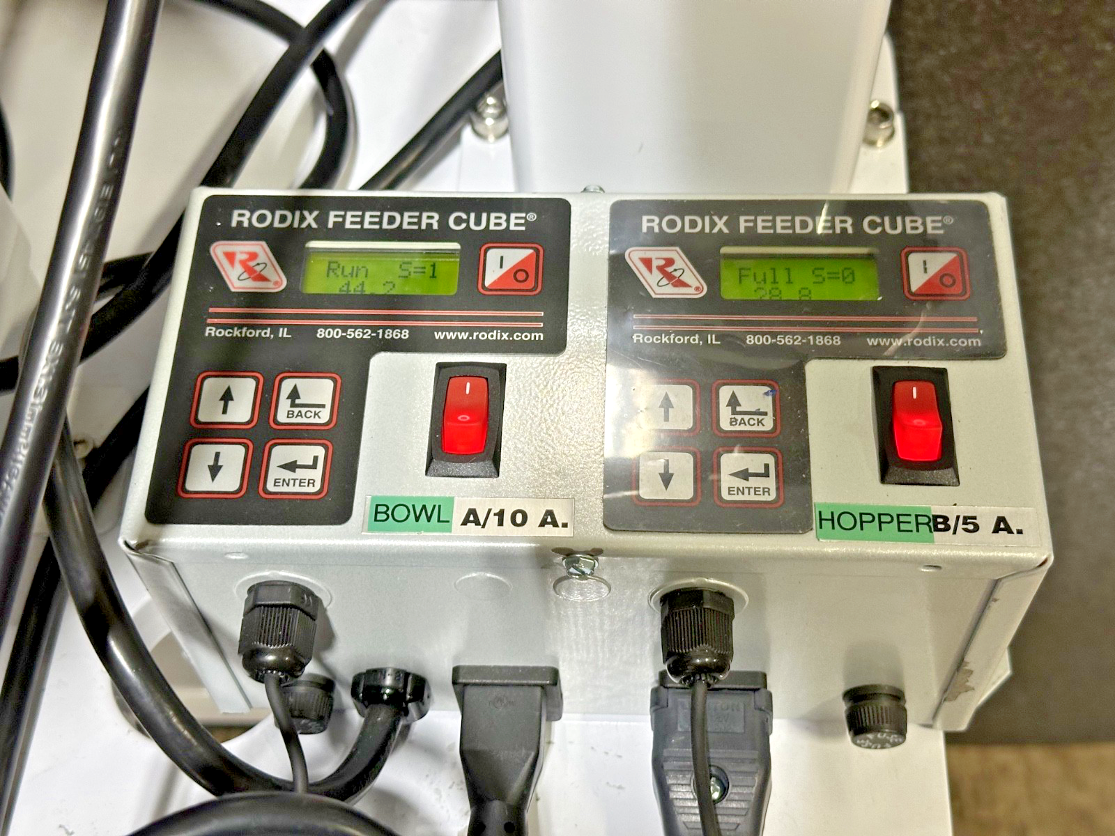 Automation Feed Systems Vibratory Bowl Feeder w/ Rodix Controllers7