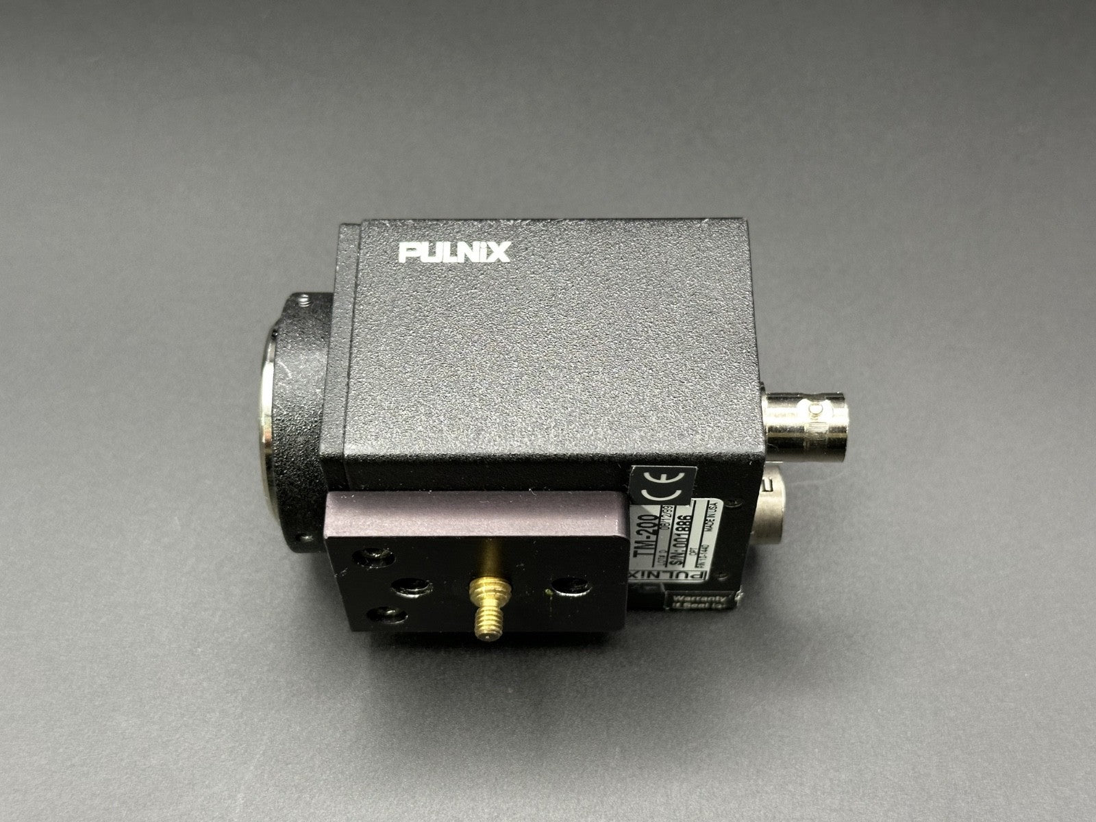 Pulnix TM 200 Industrial Machine Vision CCD Camera 10 1440 Used Untested2