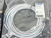 Lot of 3 Festo NEBU M8G4 E 5 LE4 Connecting Cable 539052 5M New2