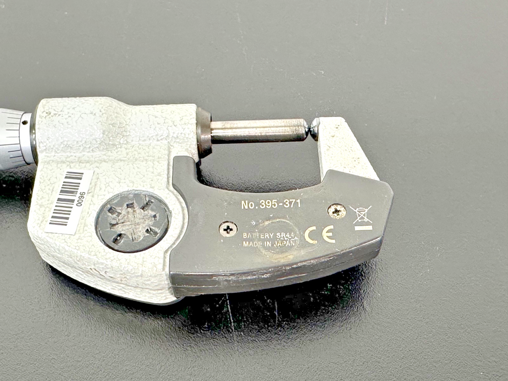 Mitutoyo 395 371 Digital Micrometer 0 1" IP65 Used Untested2