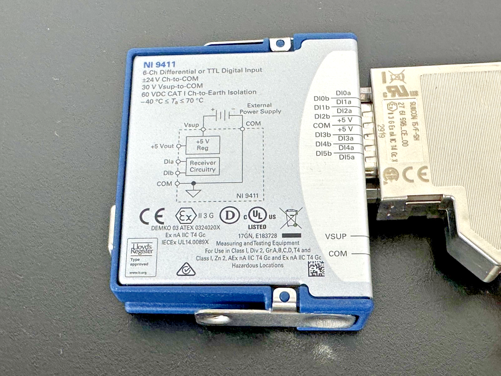 National Instruments NI 9411 6 Ch Digital Input Module cDAQ TTL Industrial3