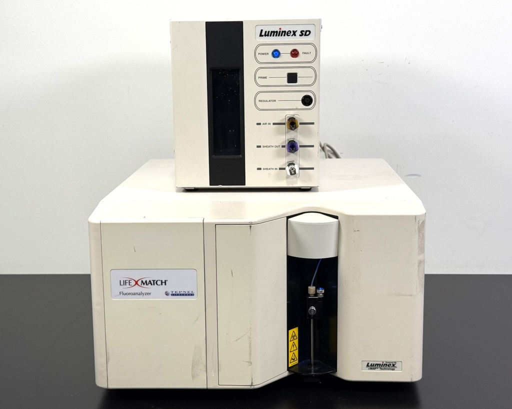 Luminex L100 Fluoroanalyzer w/ Luminex SD Sheath Delivery System LifeMatch0