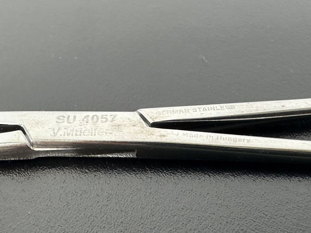V. Mueller SU4057 Surgical Foerster Sponge Holding Forceps 9.5" Stainless4