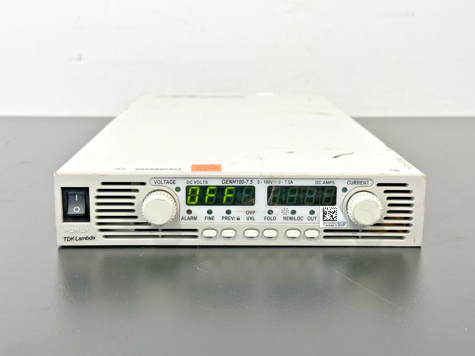 TDK Lambda GENH100 7.5 IEMD U 100V 7.5A 750W DC Power Supply GPIB0