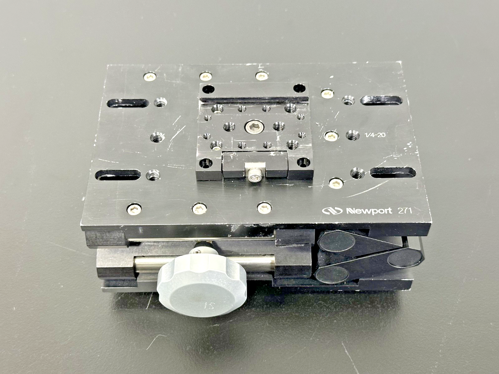 Mixed Newport 271 Dual Lab Jack Assembly w/ Thorlabs XT66P2 Stage0