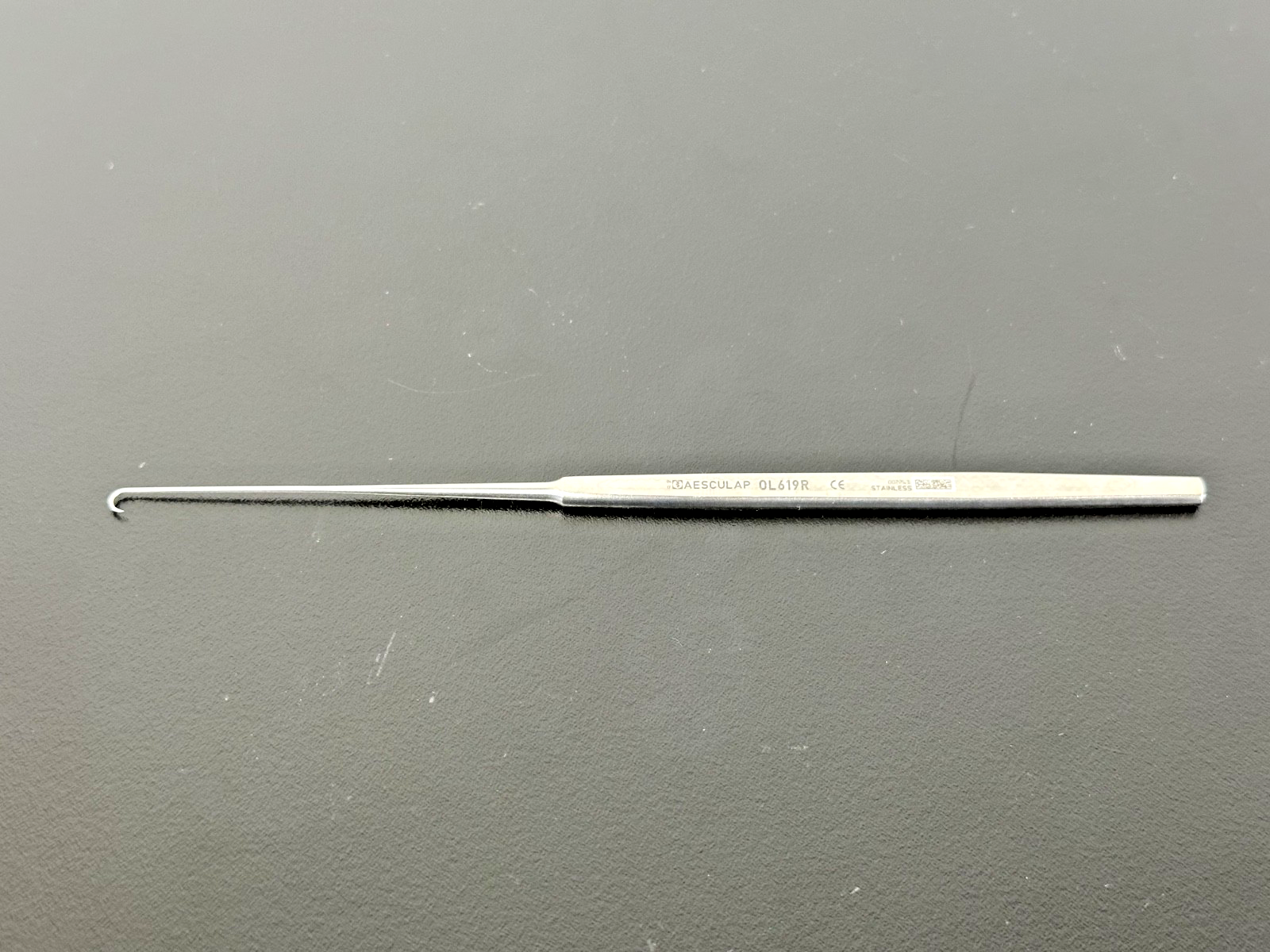 Aesculap OL619R Cottle Skin Hook Retractor Sharp 6 1/4" Stainless Steel0
