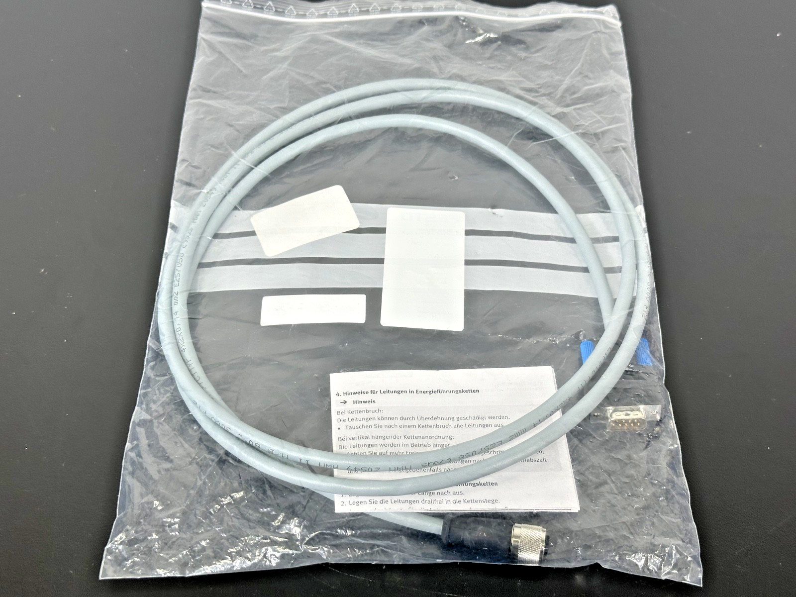 Festo NEBM M12G8 E 2.0 N S1G9 Encoder Cable 2M 2112813 New1