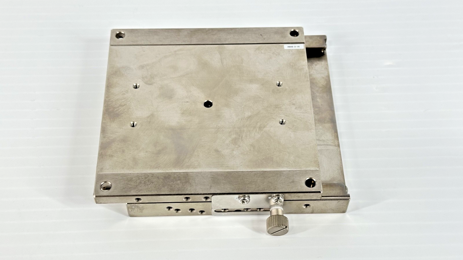 Large Stainless Steel Manual XY Positioning Stage 20D0 3 190