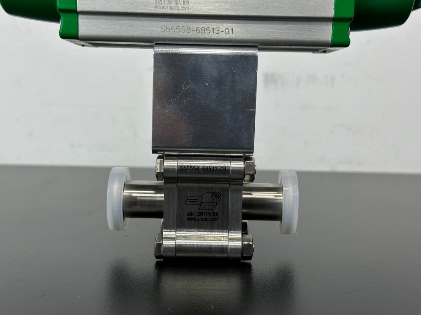 Actuatech GS 15 F04 Pneumatic Actuator w/ A&N Ball Valve B4075 0F16 AS Stainless2