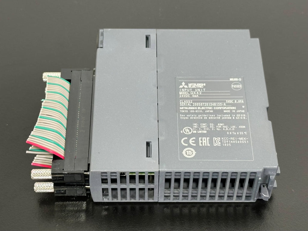 Mitsubishi QX42 Input Unit Melsec Q PLC Module w/ Cable0