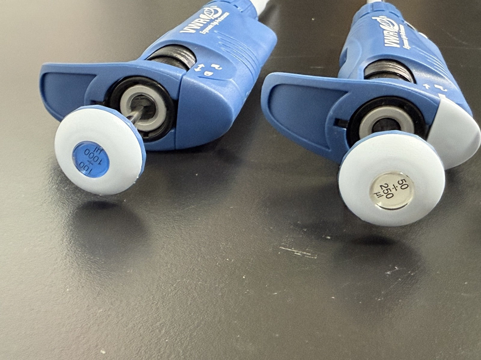 VWR 20uL, 50uL, 50uL 1000uL High Performance Single Pipette5