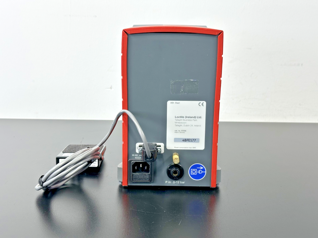 Loctite 97006 Digital Precision Syringe Dispenser w/ Foot Pedal Powers On3