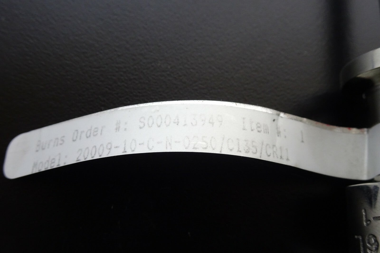 BURNS 20009 10 C N 025C Sensor5