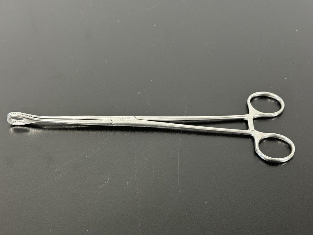 V. Mueller GL650 German Stainless Foerster Sponge Holding Forceps 9.5"0