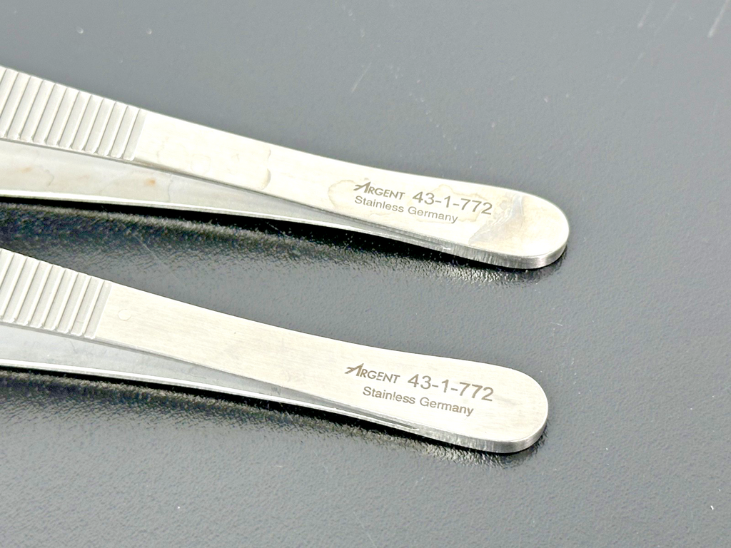 Argent 43 1 772 Stainless Steel Precision Tweezers Lot of 23