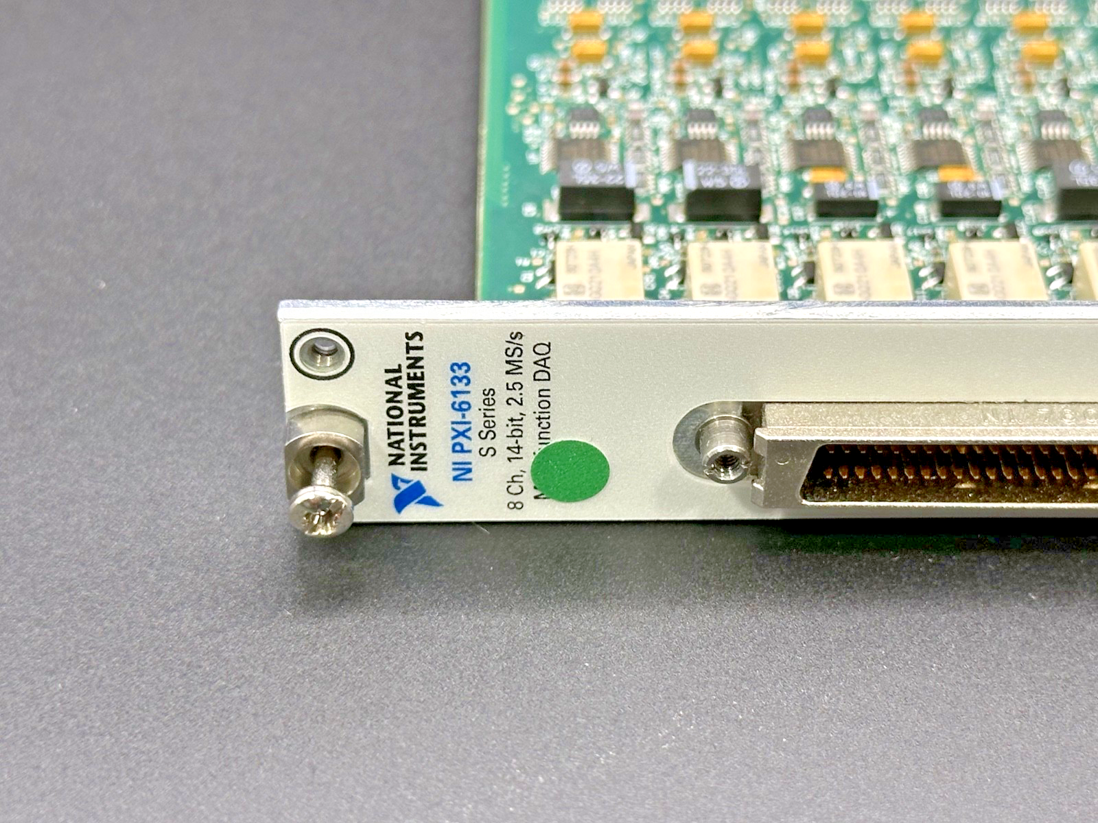 National Instruments NI PXI 6133 S Series 8 Ch 14 Bit 2.5 MS/s DAQ Module2