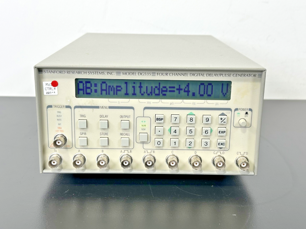 Stanford Research DG535 4 Channel Digital Delay Pulse Generator Opt 01 Working0