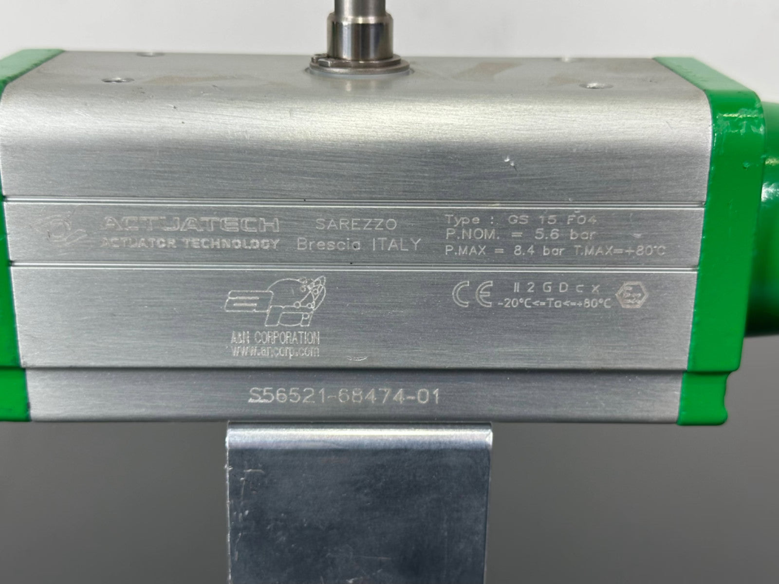 Actuatech GS 15 F04 Pneumatic Actuator w/ A&N Ball Valve B4075 0F16 AS Stainless1