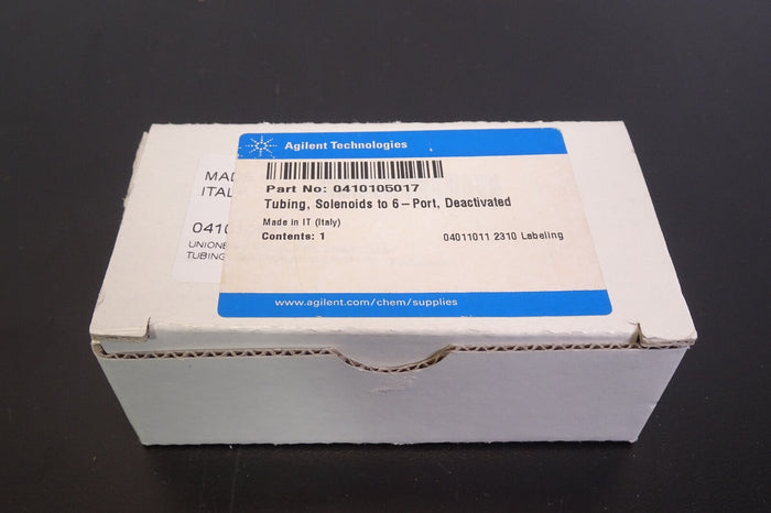 Agilent 041015017 Tubing Solenoids to 6 Port Deactivated
