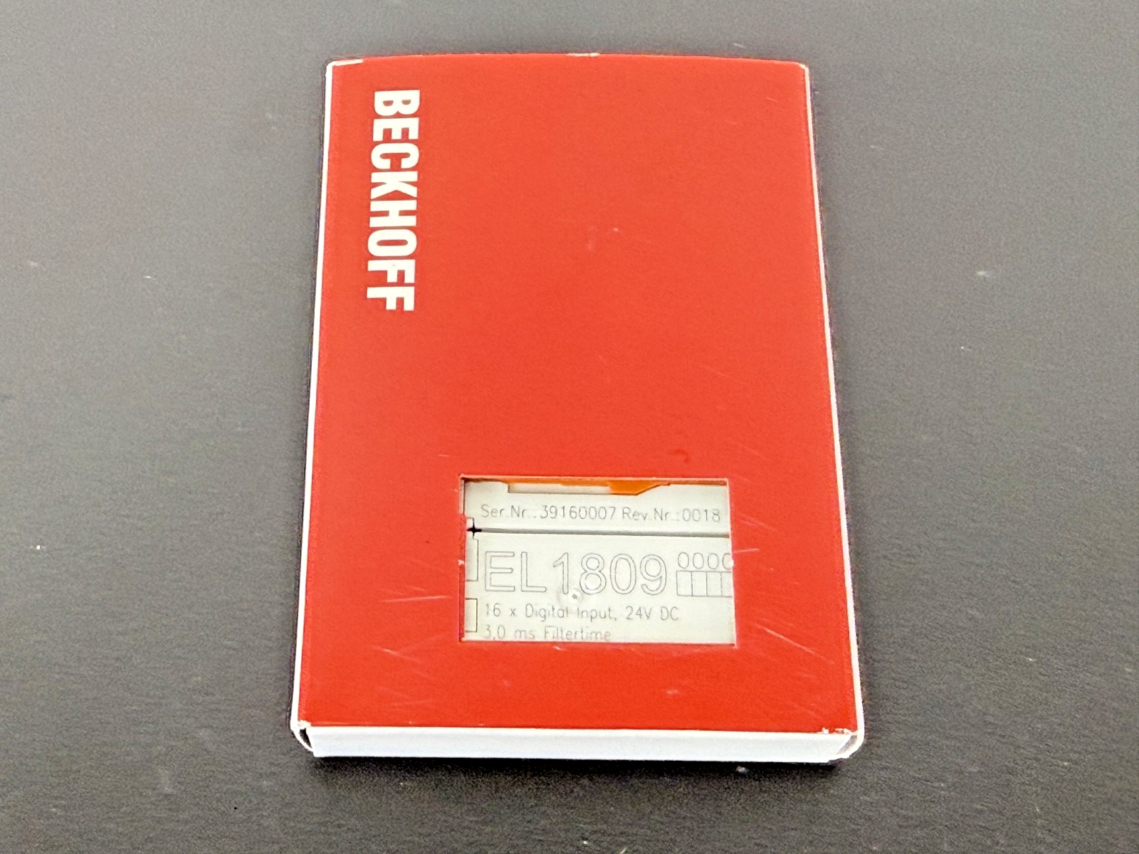 Beckhoff EL1809 EtherCAT 16 Channel Digital Input Terminal 24V DC New1