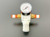 SMC 10 AR20 N02BG Z B Pneumatic Air Regulator w/ Pressure Gauge Used Untested5