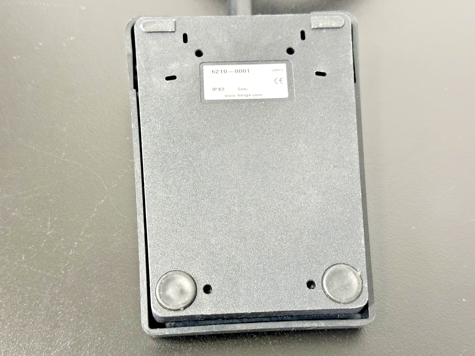 Herga 6210 0001 Pneumatic Foot Switch Air Foot Pedal IPX23
