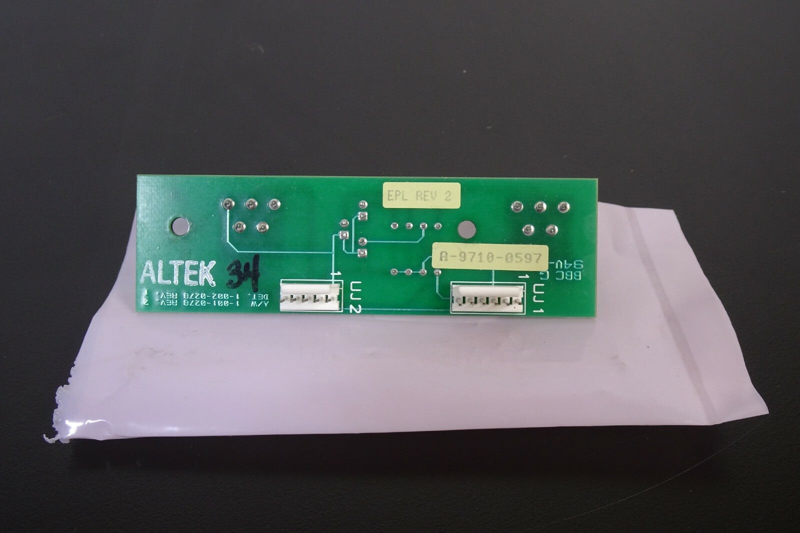 Lorad MIV Mammograpy X Ray Switch Right Board 1 003 02782