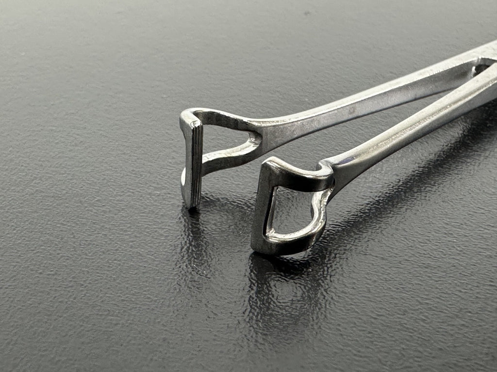 WECK 500400 Surgical Ring Tip Forceps Clamp Stainless Steel2