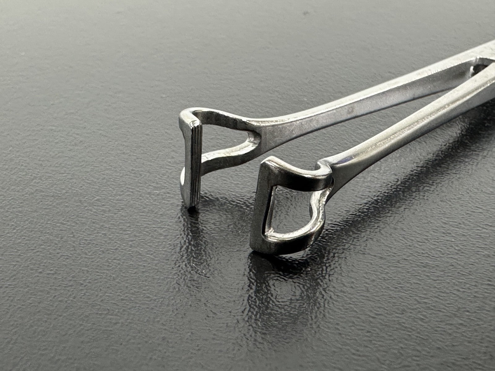 WECK 500400 Surgical Ring Tip Forceps Clamp Stainless Steel2