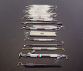 Huge Mixed Lot Dental Curettes American Eagle, Hu Friedy0